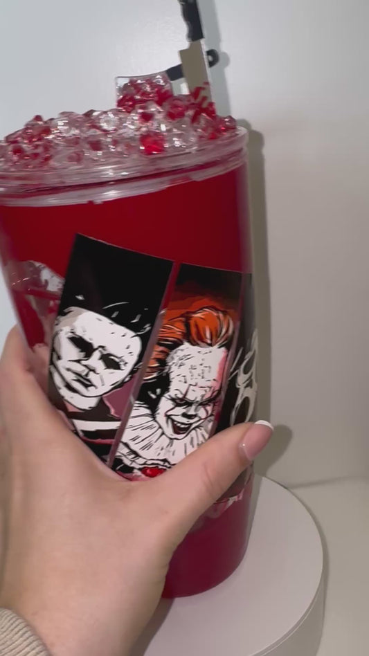 24oz Horror Blood Drip